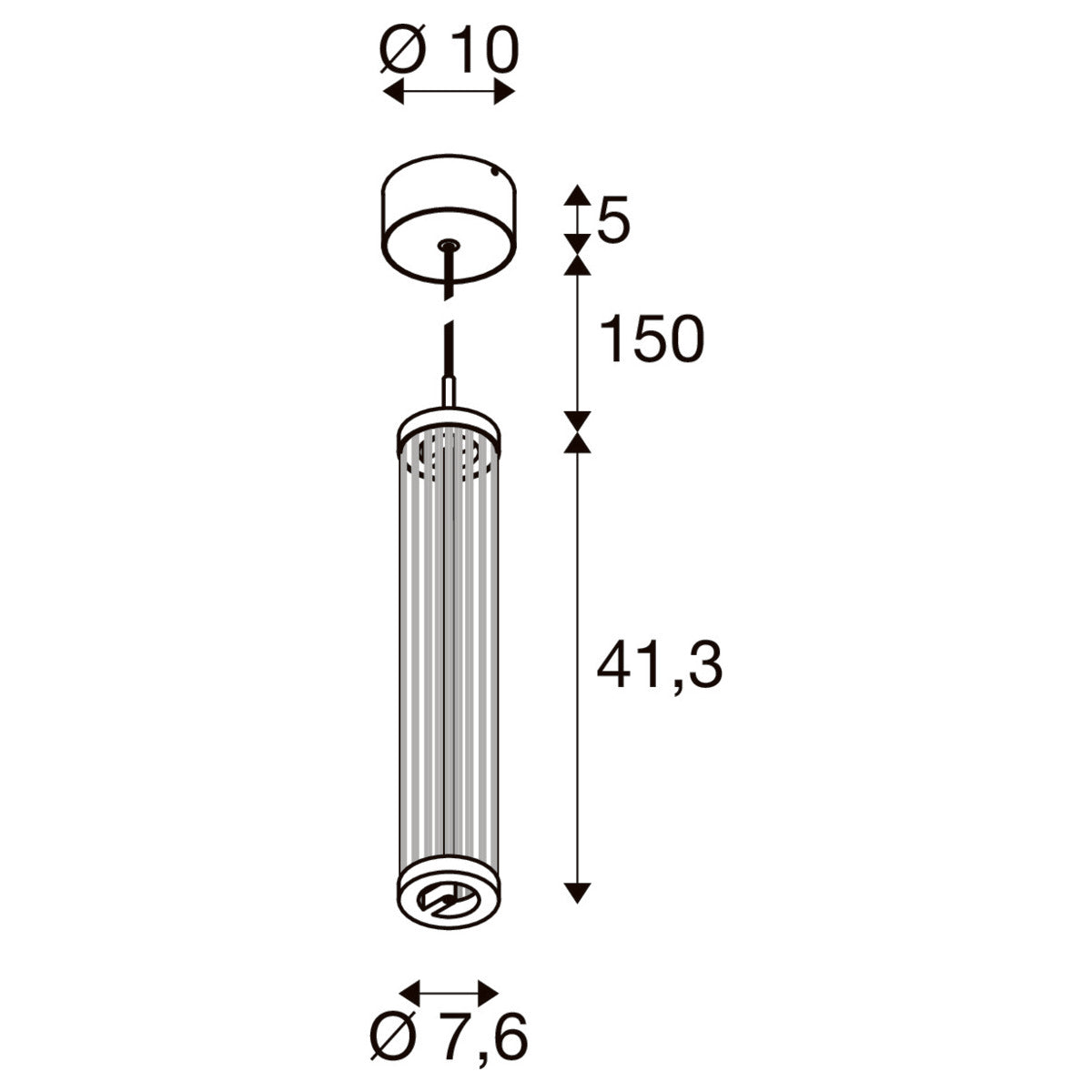 Linar hanglamp