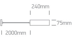 Zenith Cylindrical 240 Hanglamp