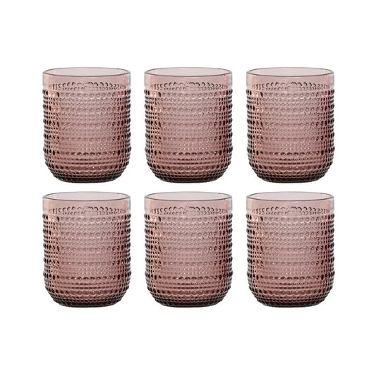 Glas 24 cl Rose (set of 6)