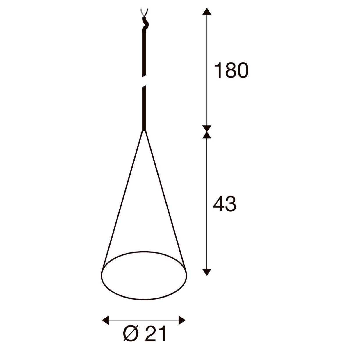 Cona hanglamp