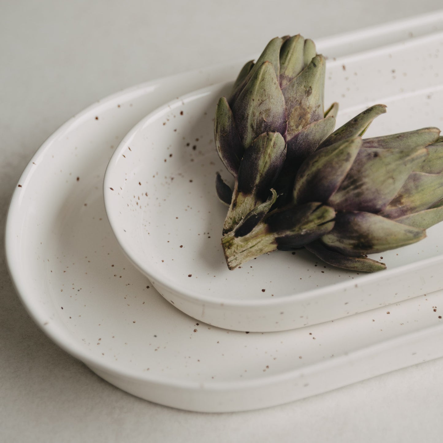Serveerschaal Nature klein (set of 2)