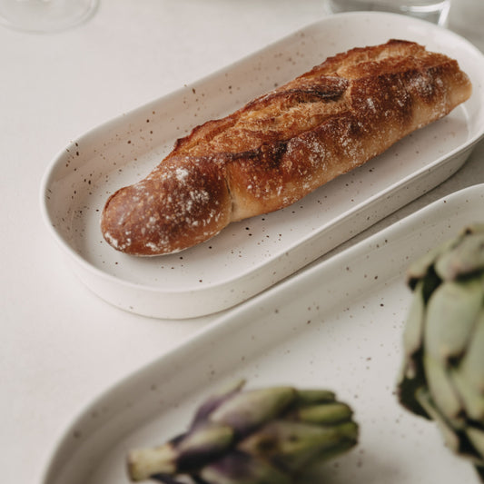 Serveerschaal Nature groot (set of 2)